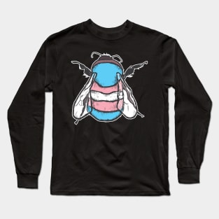 Transgender Bee Long Sleeve T-Shirt